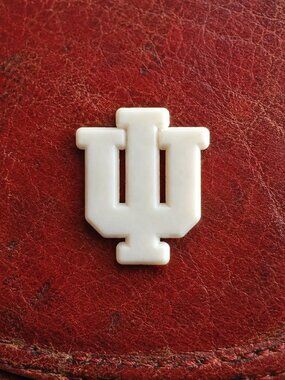 Indiana University Lapel Pin - Vintage IU Hoosiers College School Athletics Pin